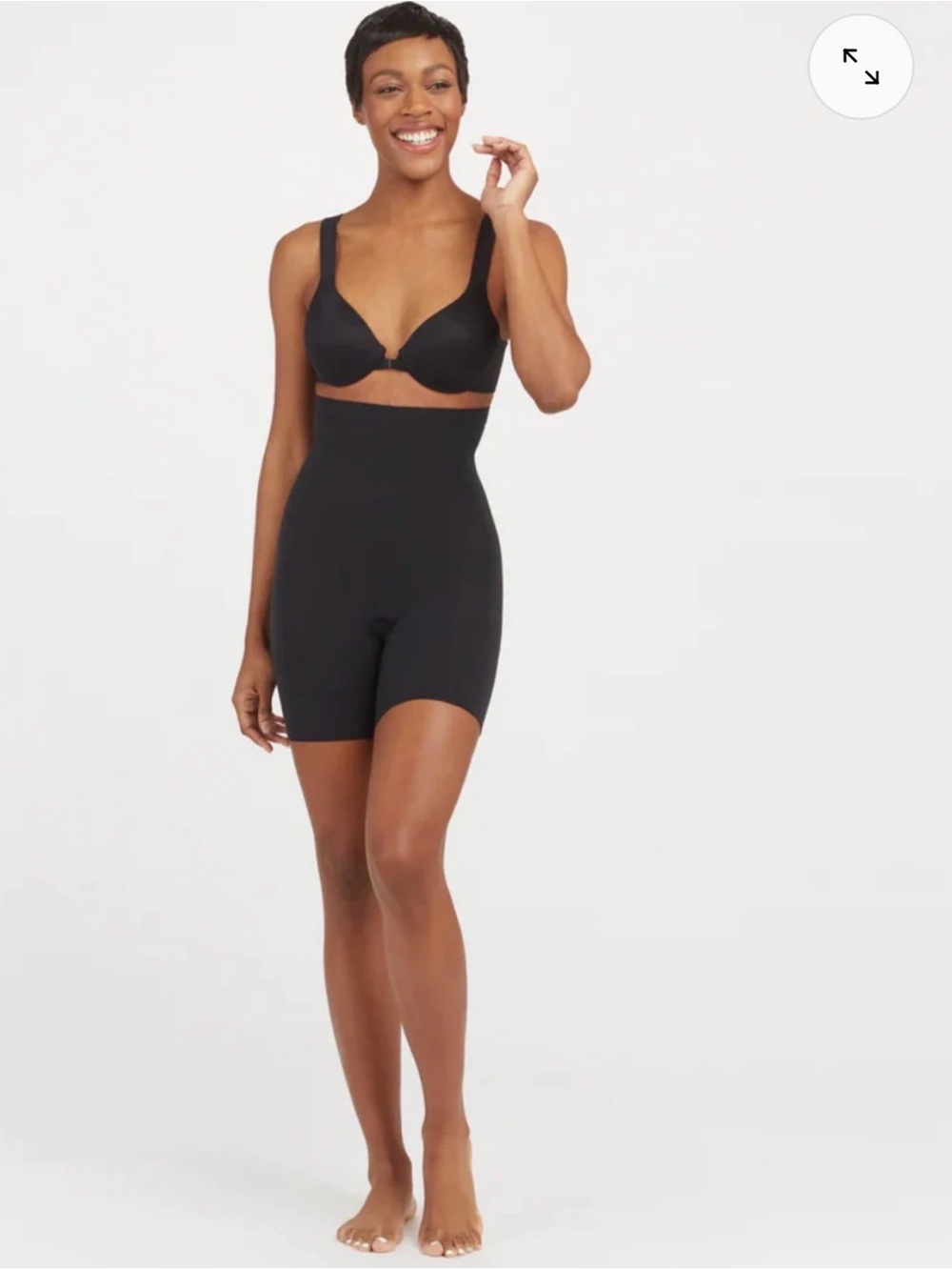 Spanx High-Waisted Mid-Thigh Short S small